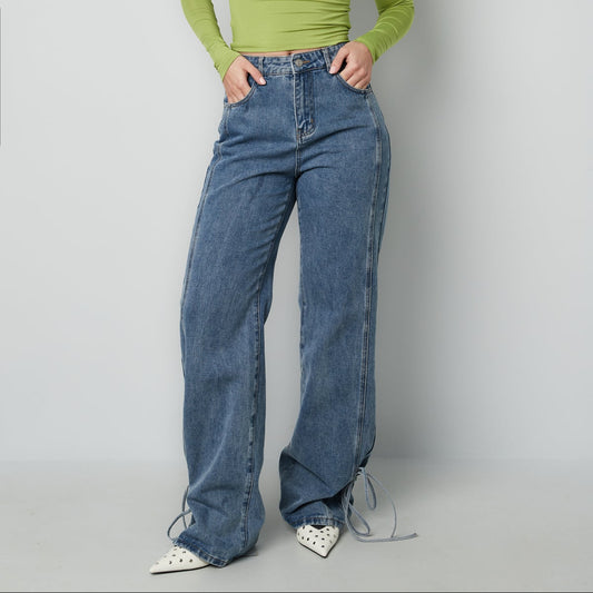 STRAIGHT KNOT JEANS