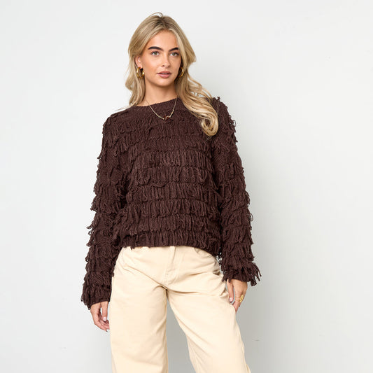 FRINGE KNIT