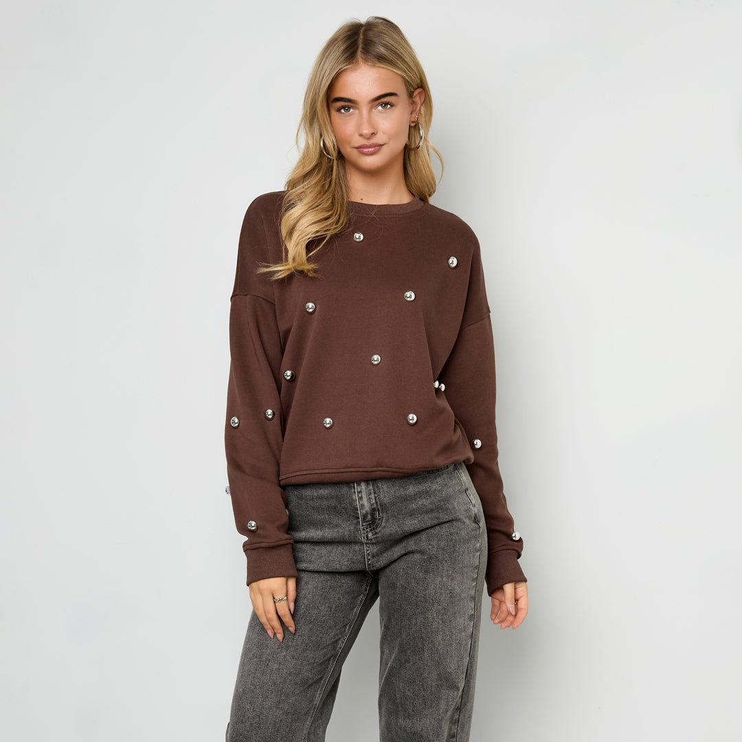 SHINY DOTS SWEATER