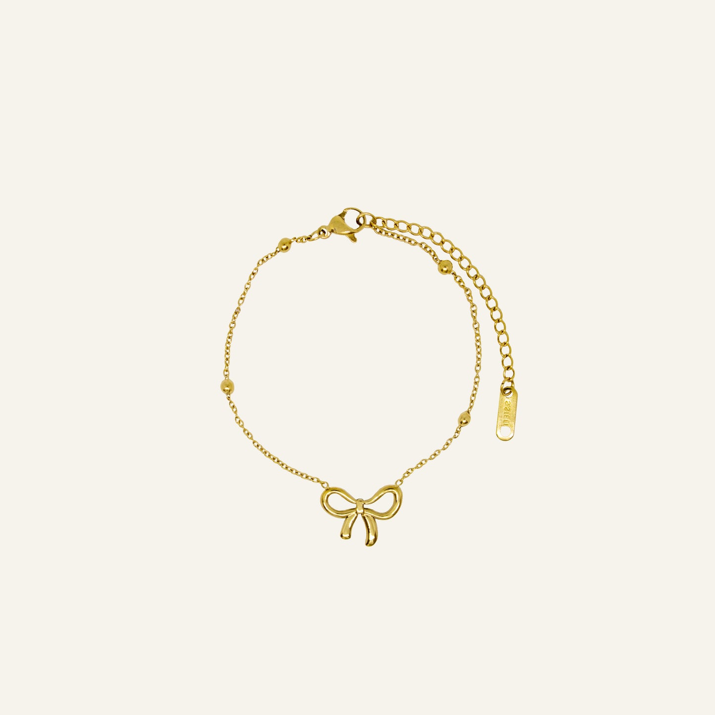 BOW ARMBAND GOUD