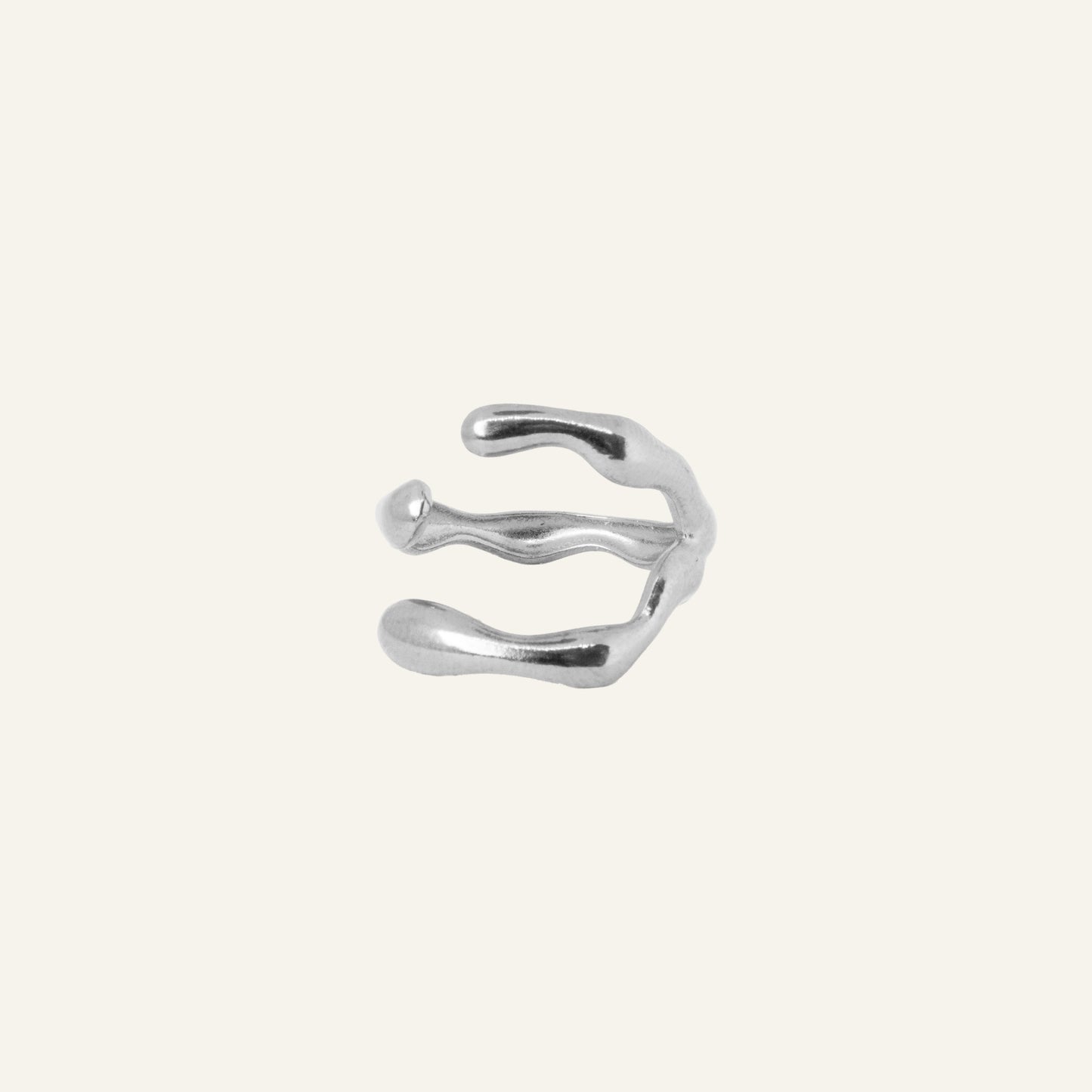 BRANCH RING ZILVER