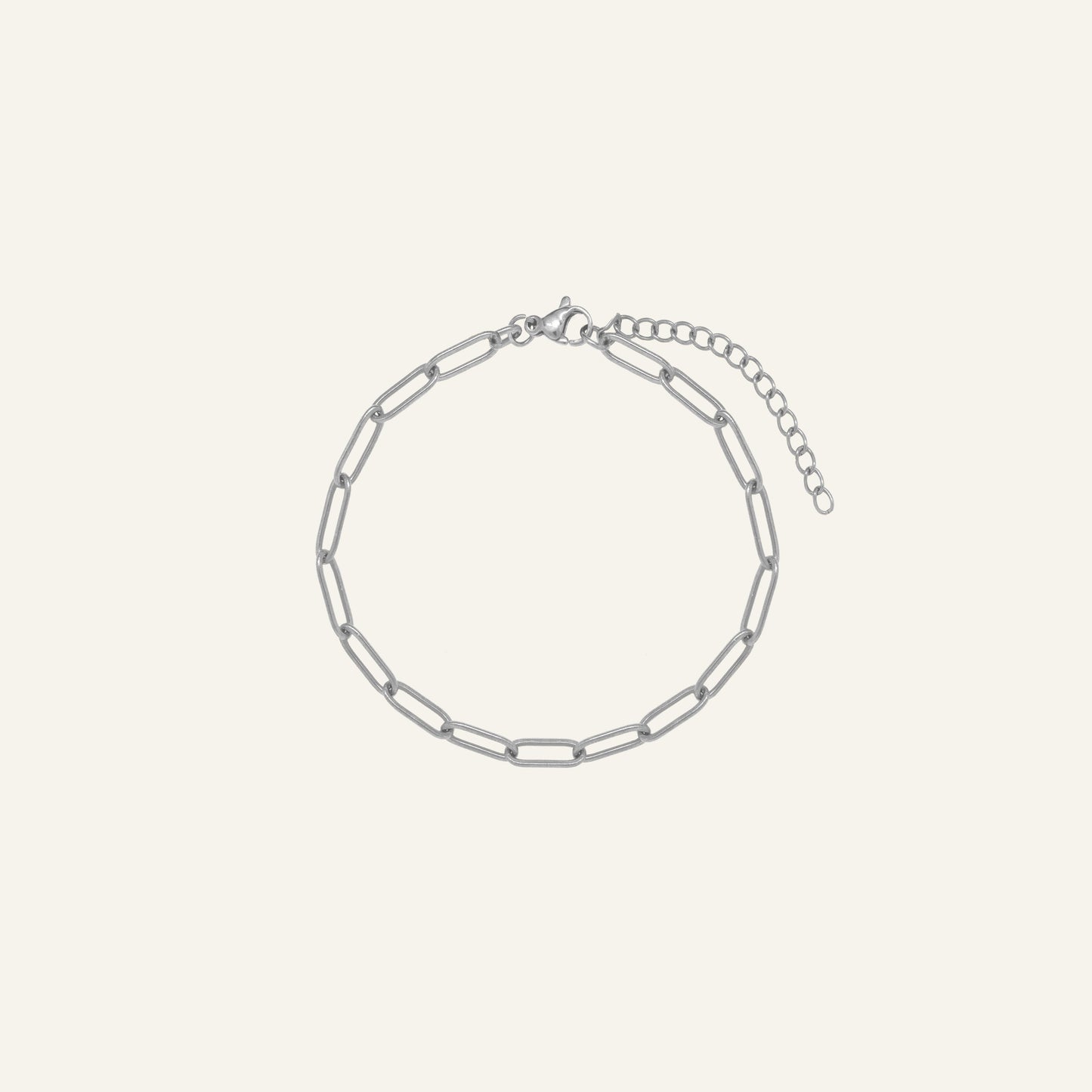 CHAIN ARMBAND ZILVER