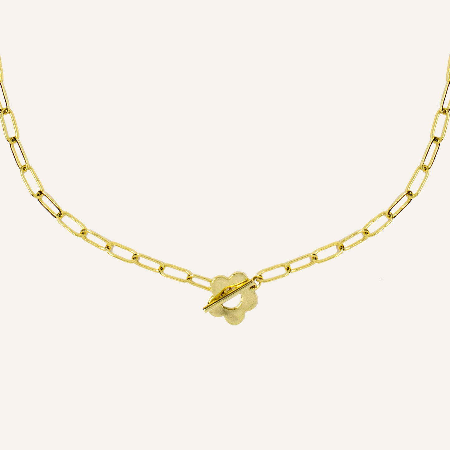 DAISY LOCK KETTING GOUD