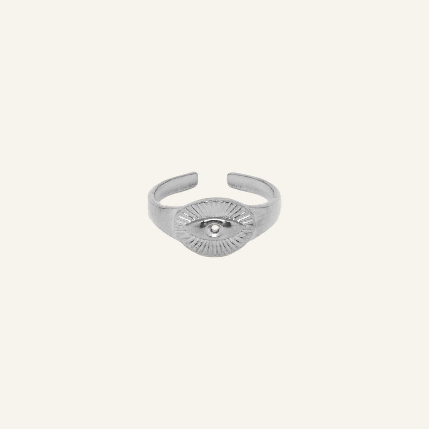 EYE RING ZILVER