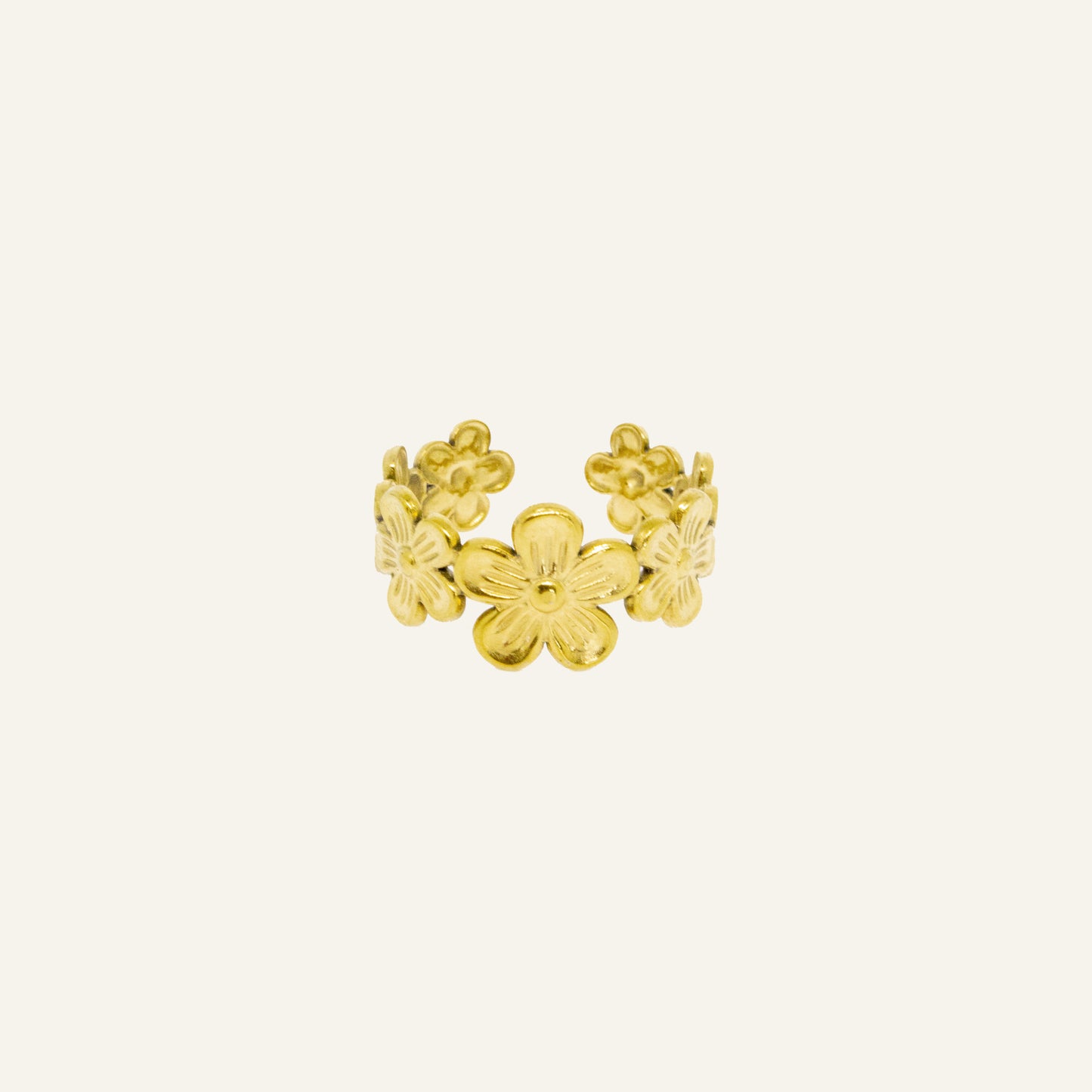 FLORAL RING GOUD