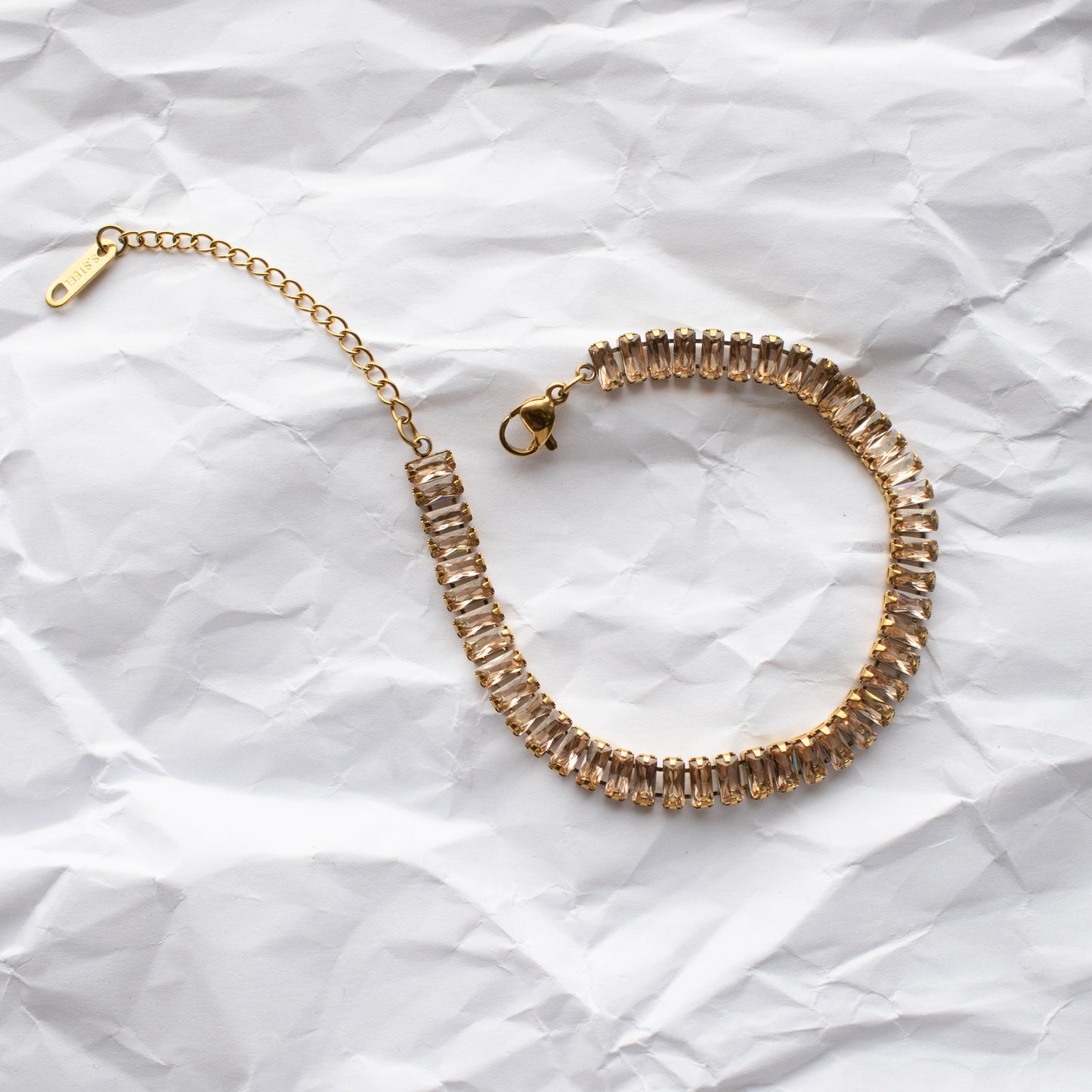 ZIRKONIA ARMBAND GOUD