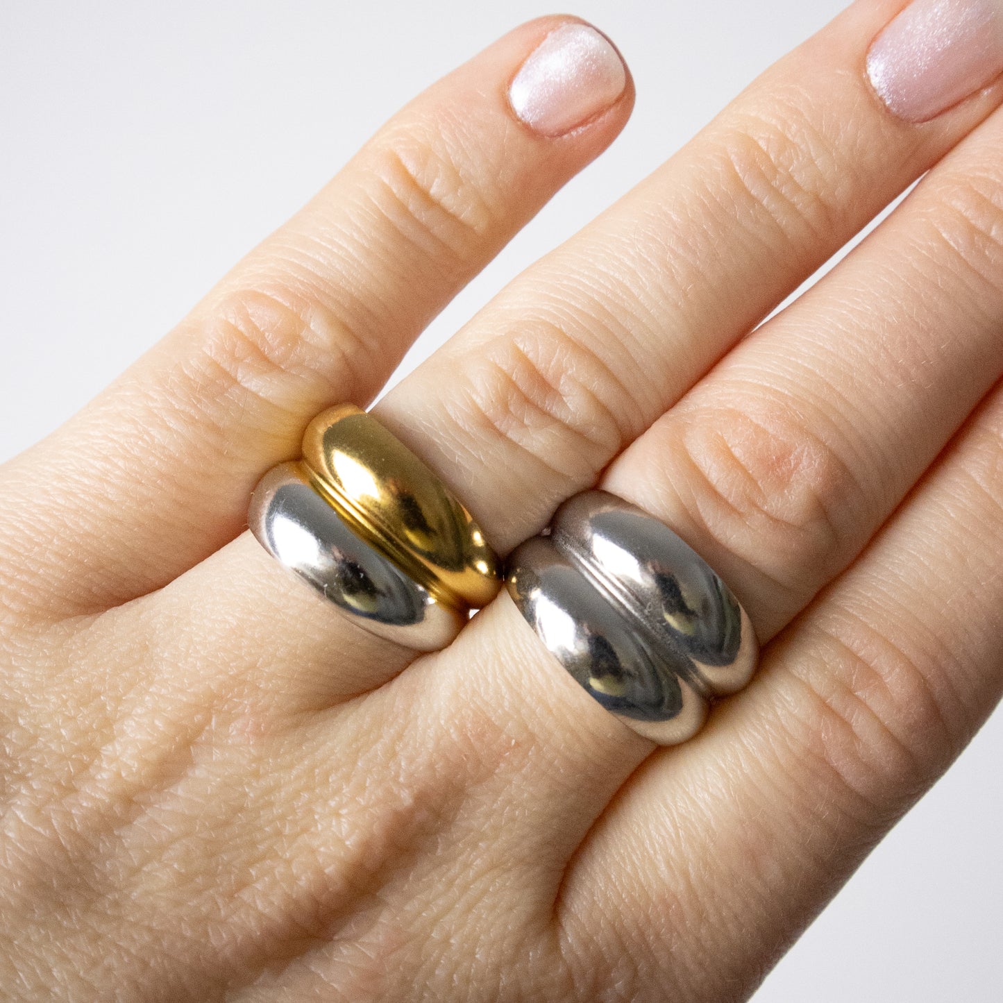 BOLD DOUBLE RING MULTI