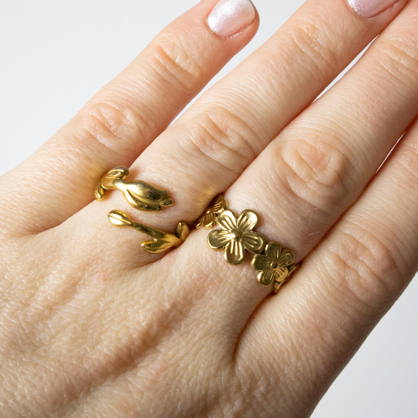 TULIP RING GOUD
