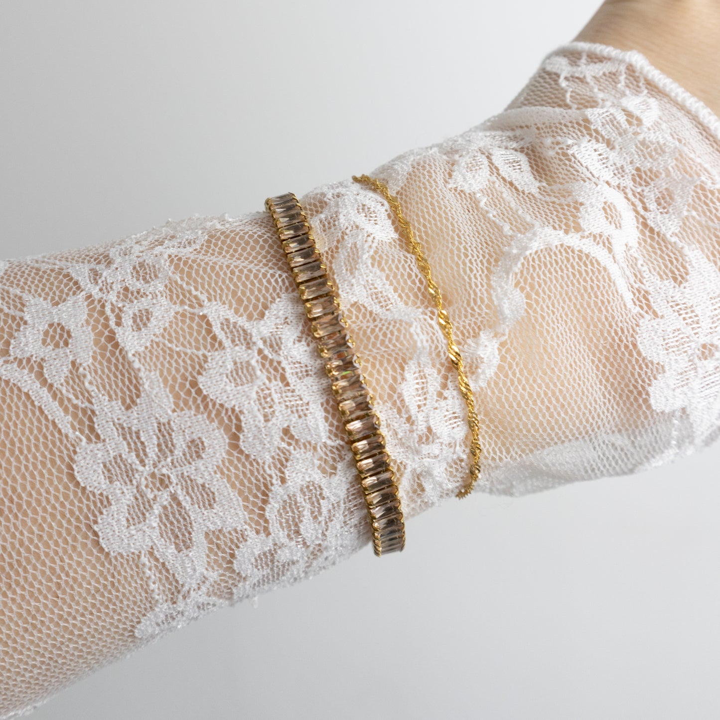 ZIRKONIA ARMBAND GOUD