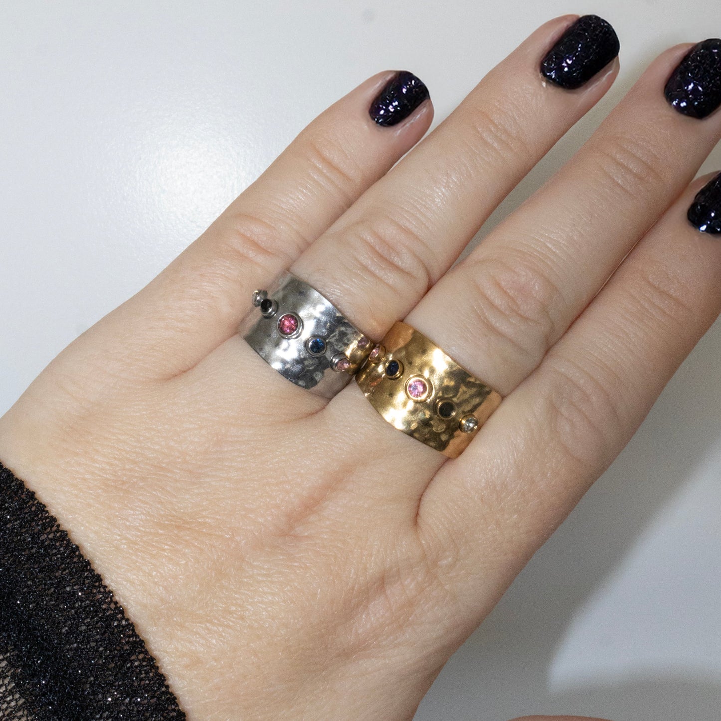 FESTIVE BOLD RING ZILVER