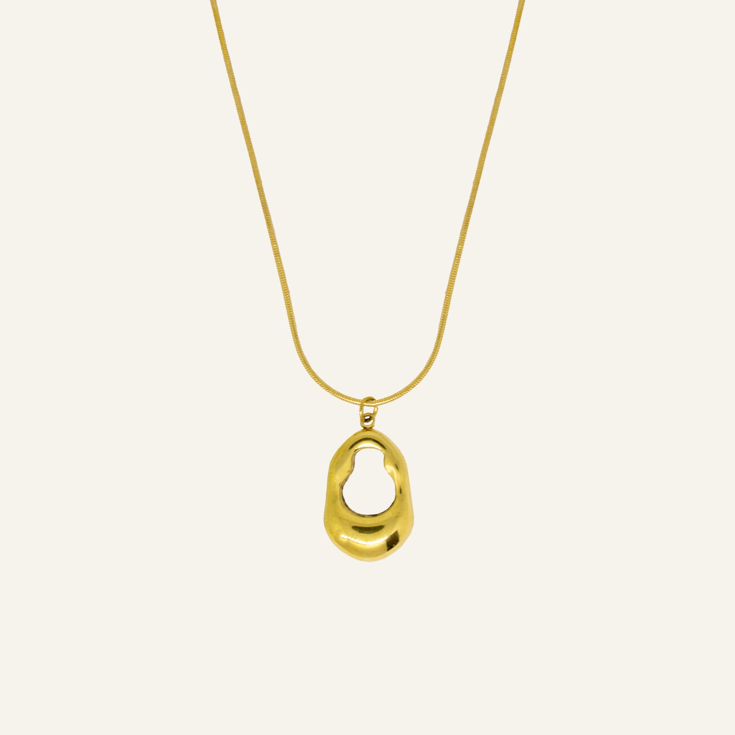 ORGANIC NECKLACE GOLD