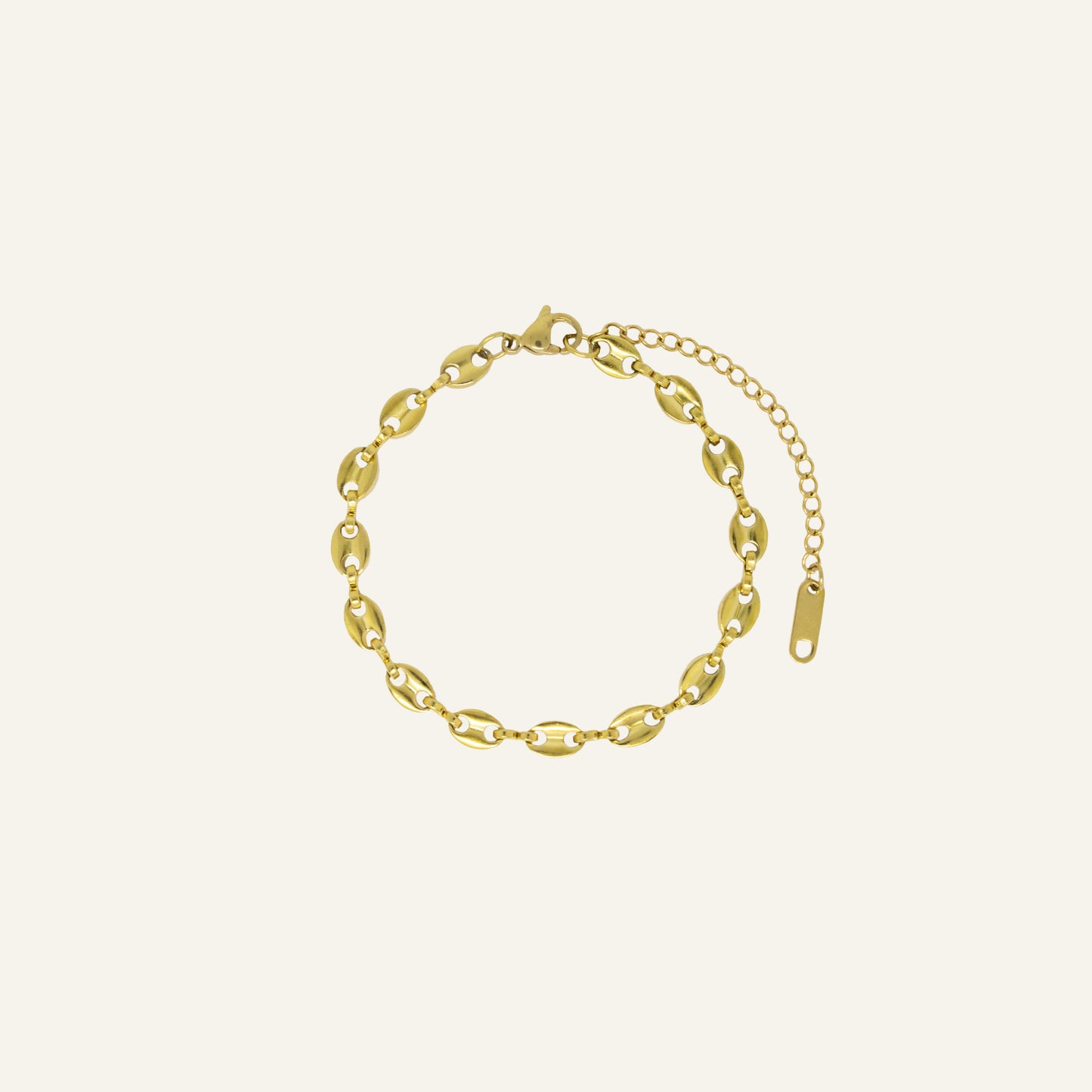 OVALS BRACELET GOLD