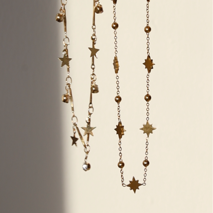 SPARKLY STARS KETTING