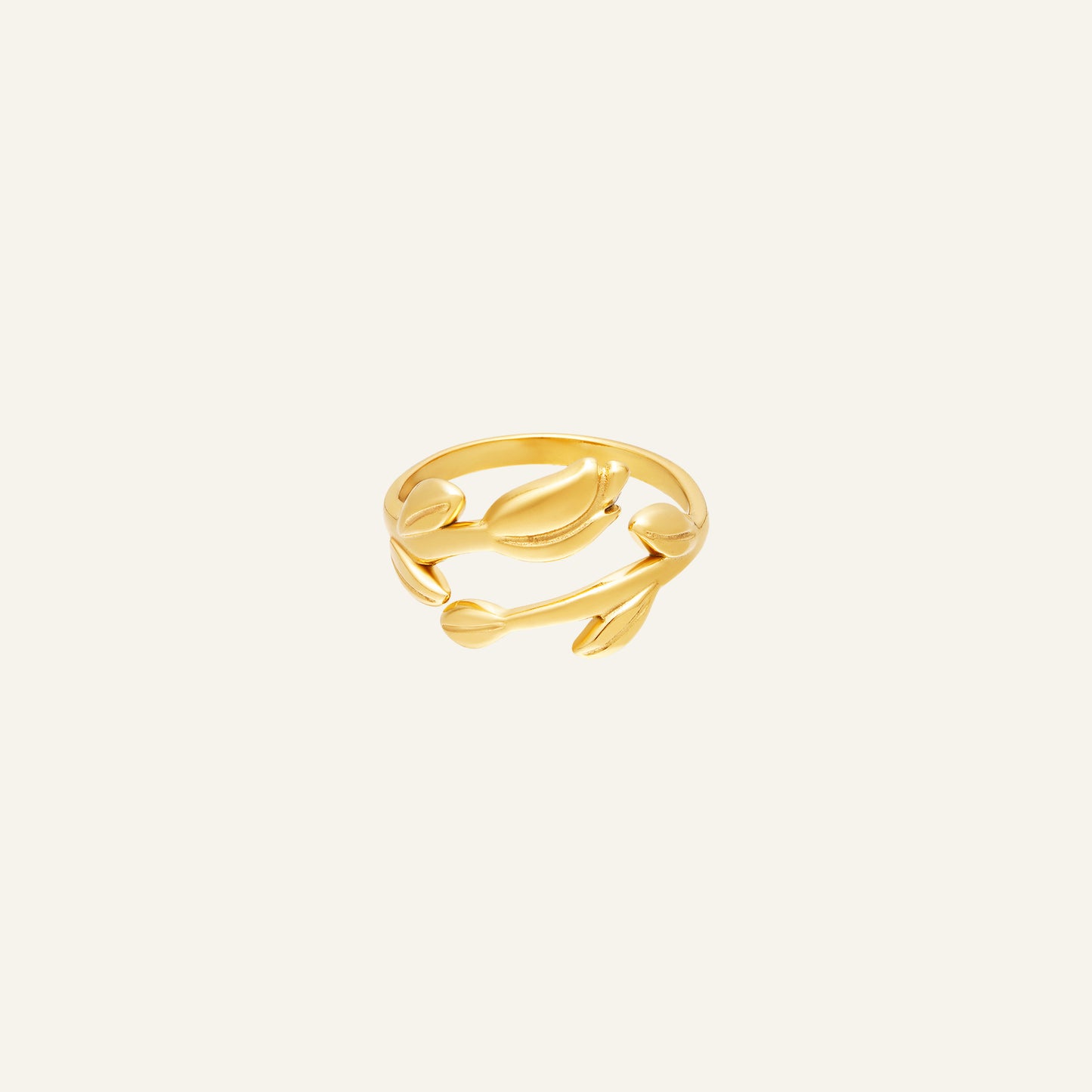 TULIP RING GOUD