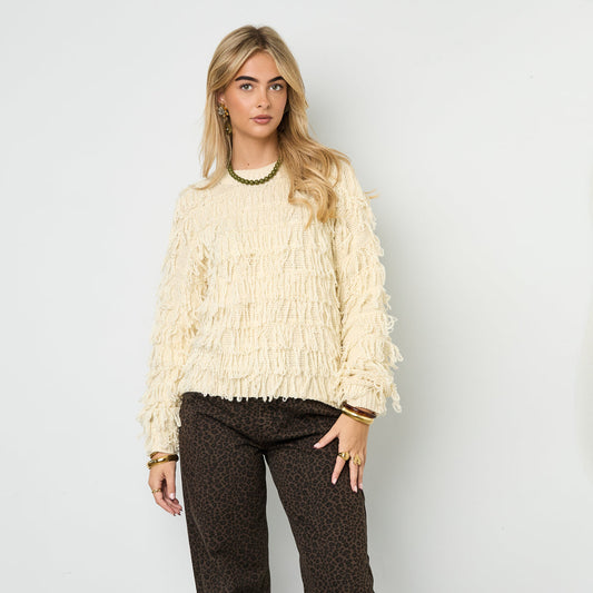 FRINGE KNIT