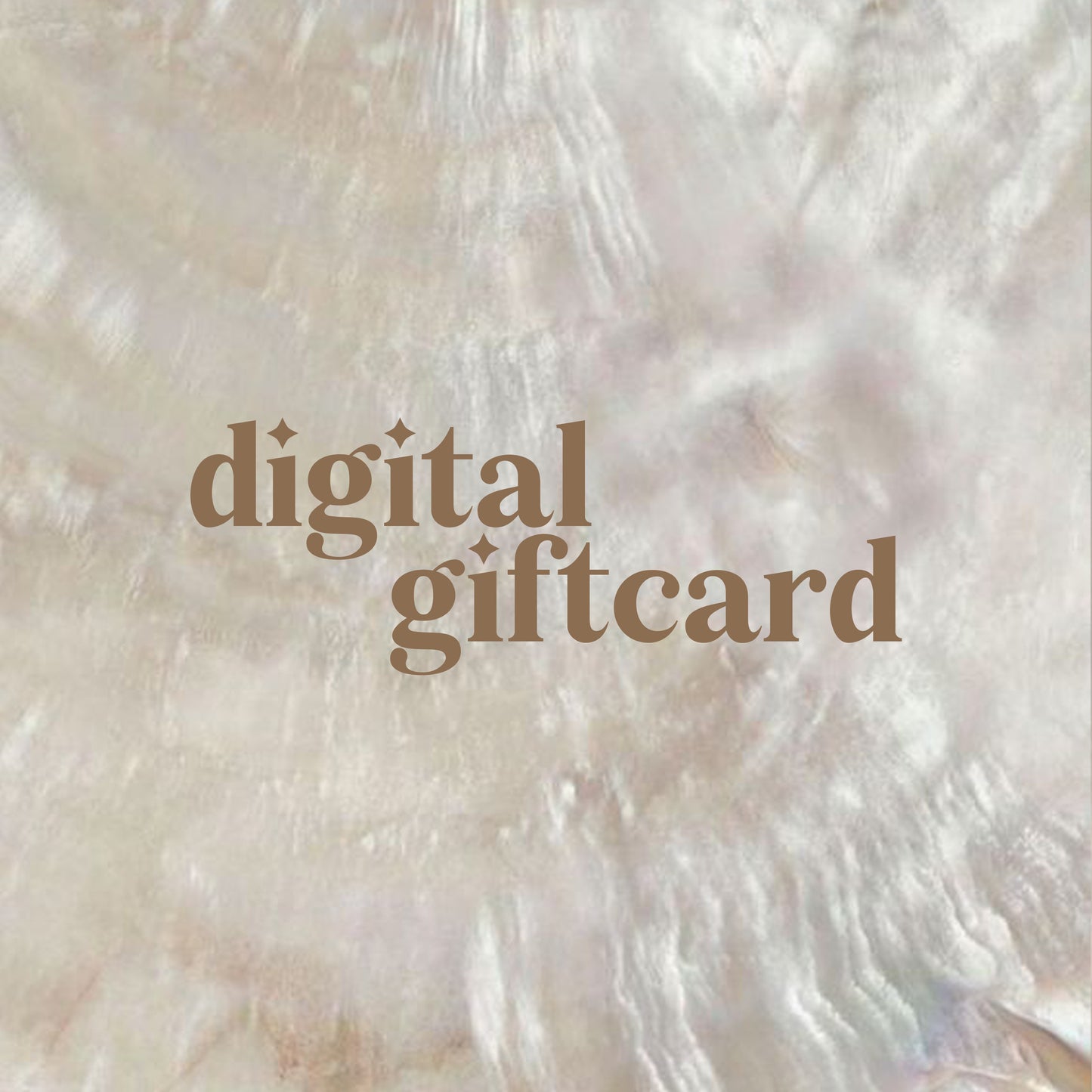DIGITAL GIFTCARD π