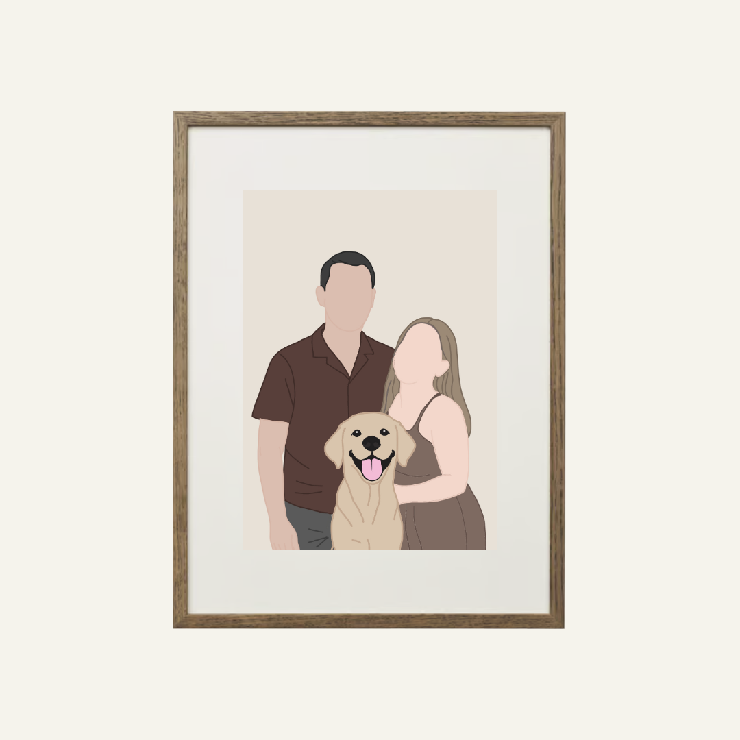 DIGITAL CUSTOM PET PORTRAIT