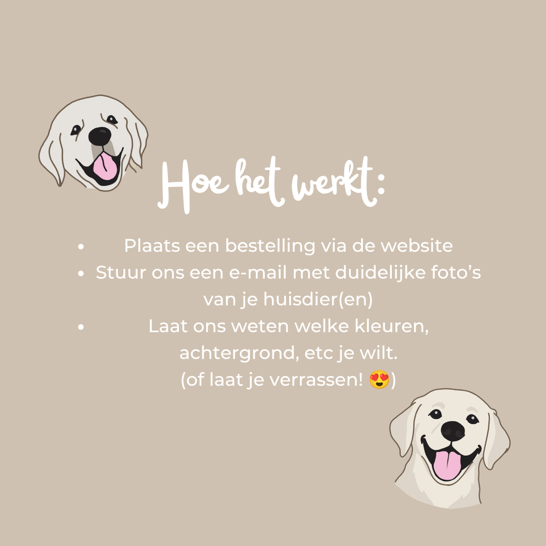 DIGITAL CUSTOM PET PORTRAIT