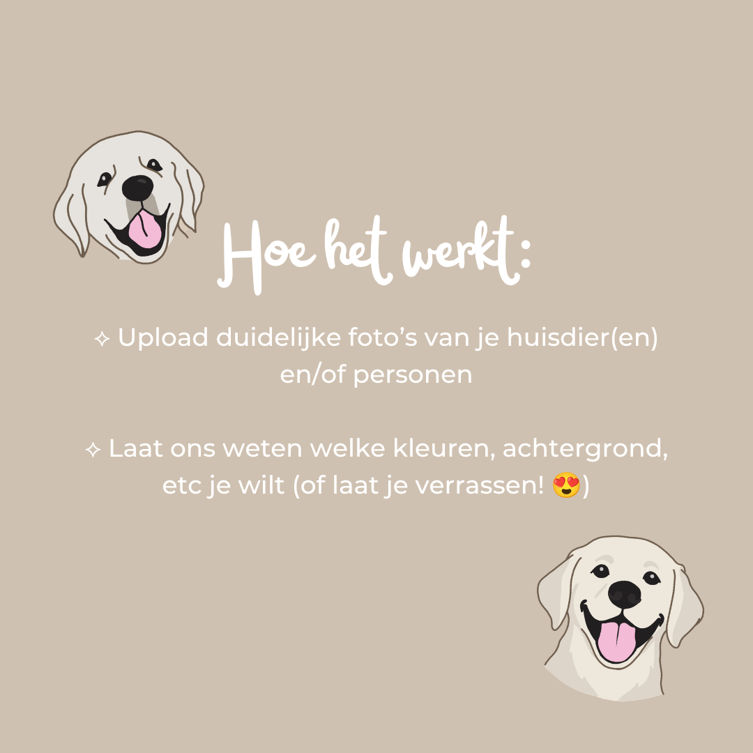 DIGITAL CUSTOM PET PORTRAIT