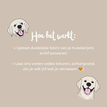 DIGITAL CUSTOM PET PORTRAIT