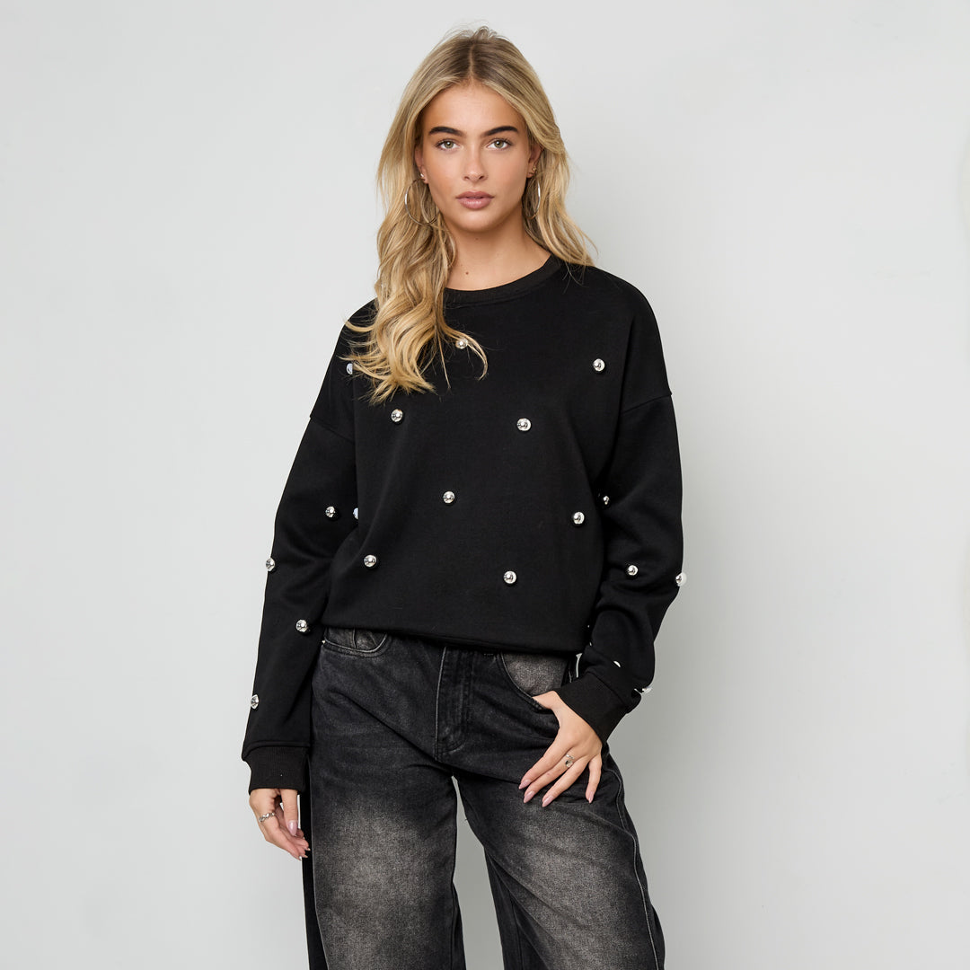 SHINY DOTS SWEATER