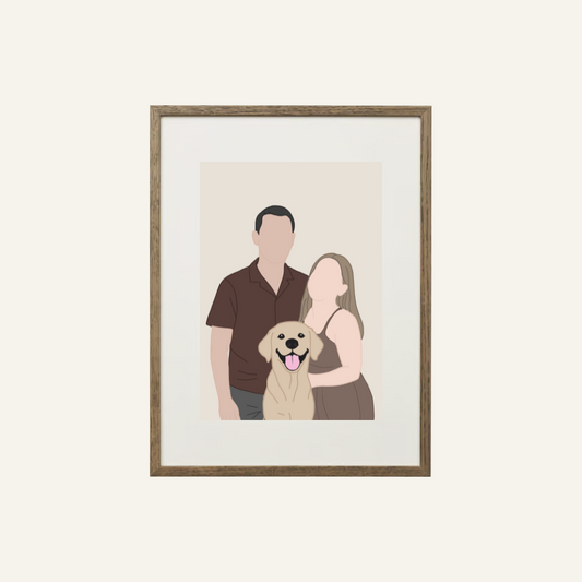 DIGITAL CUSTOM PET PORTRAIT