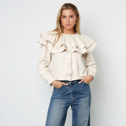 RUFFLE BLOUSE