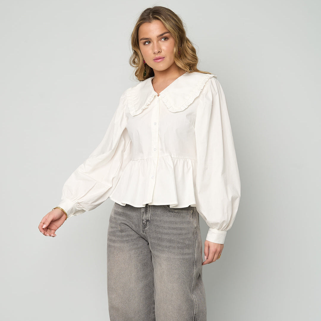SWEET COLLAR BLOUSE