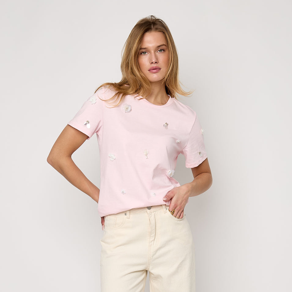 SEQUINS T-SHIRT