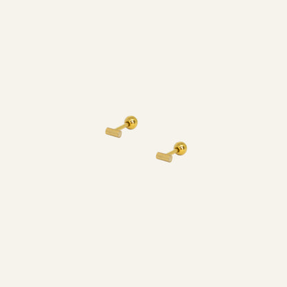 Bar Studs - Gold