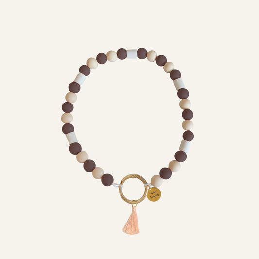 BEADS ANTI-TEKEN HONDENKETTING - BRUIN