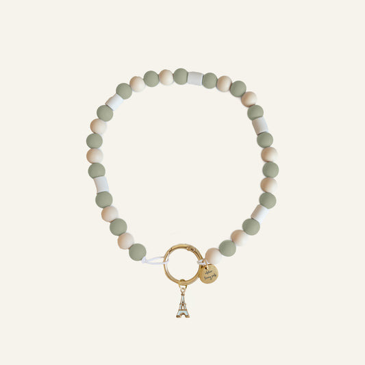 BEADS ANTI-TEKEN HONDENKETTING - GROEN