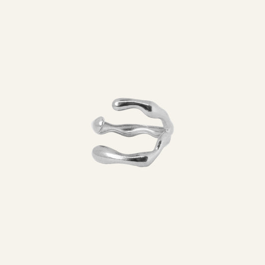 BRANCH RING ZILVER