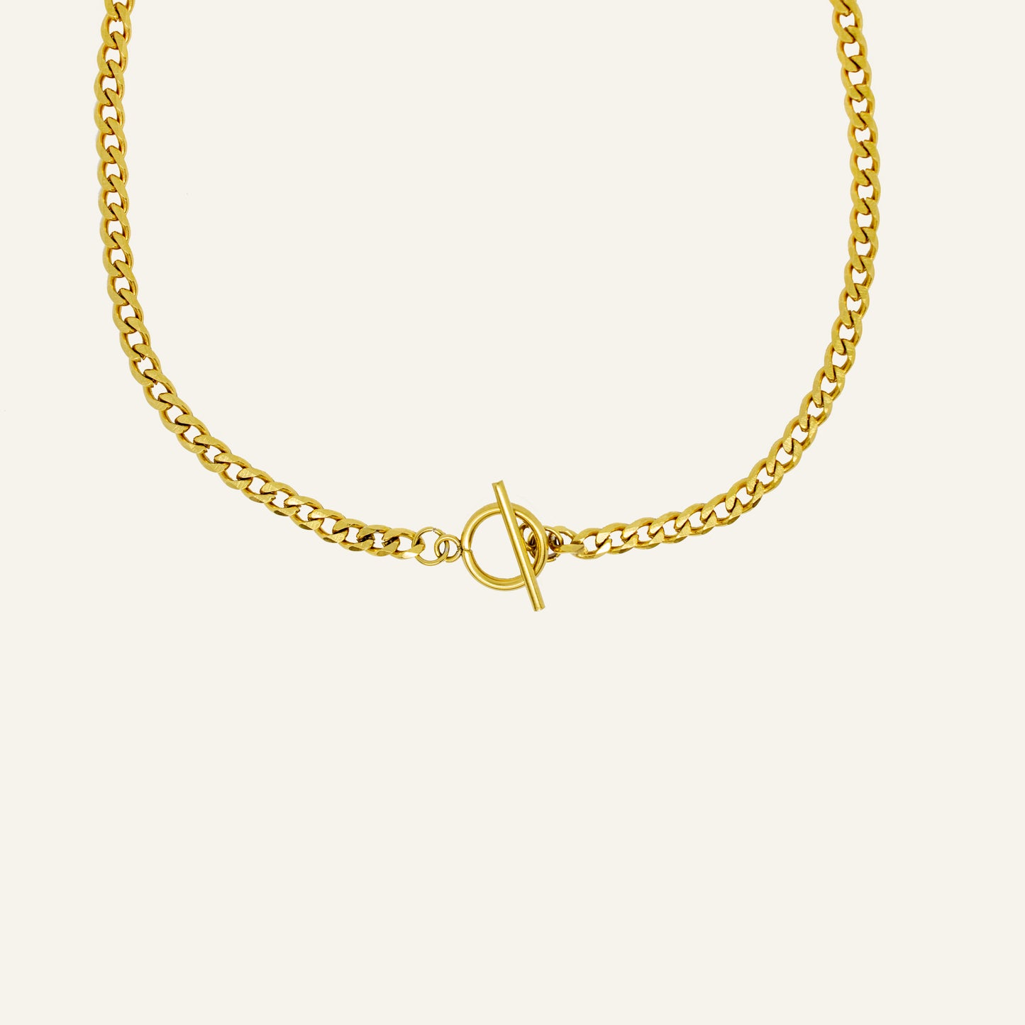 CHAIN LOCK KETTING GOUD