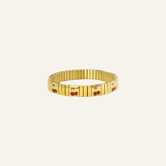 CHERRY ARMBAND GOUD