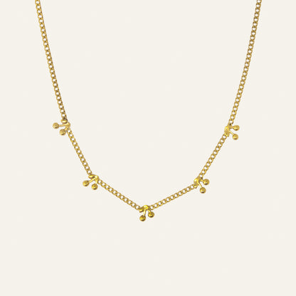 Cherry Necklace - Gold