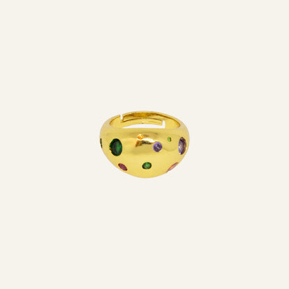 Colorful Ring - Gold