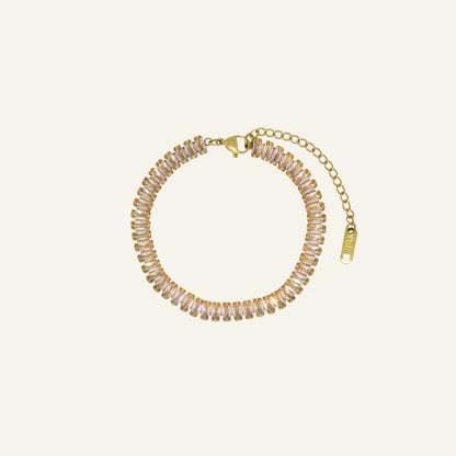 ZIRKONIA ARMBAND - GOUD
