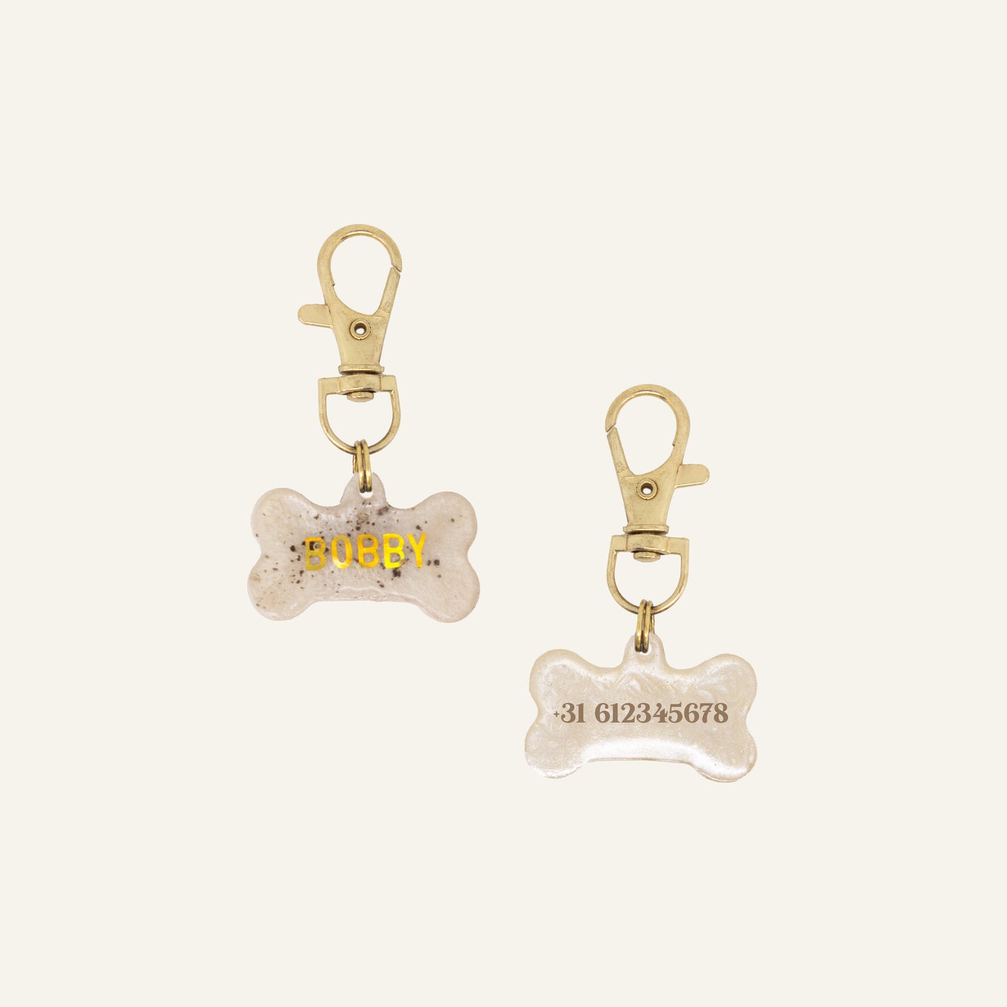 CUSTOM BONE NAME TAG - SPLASH