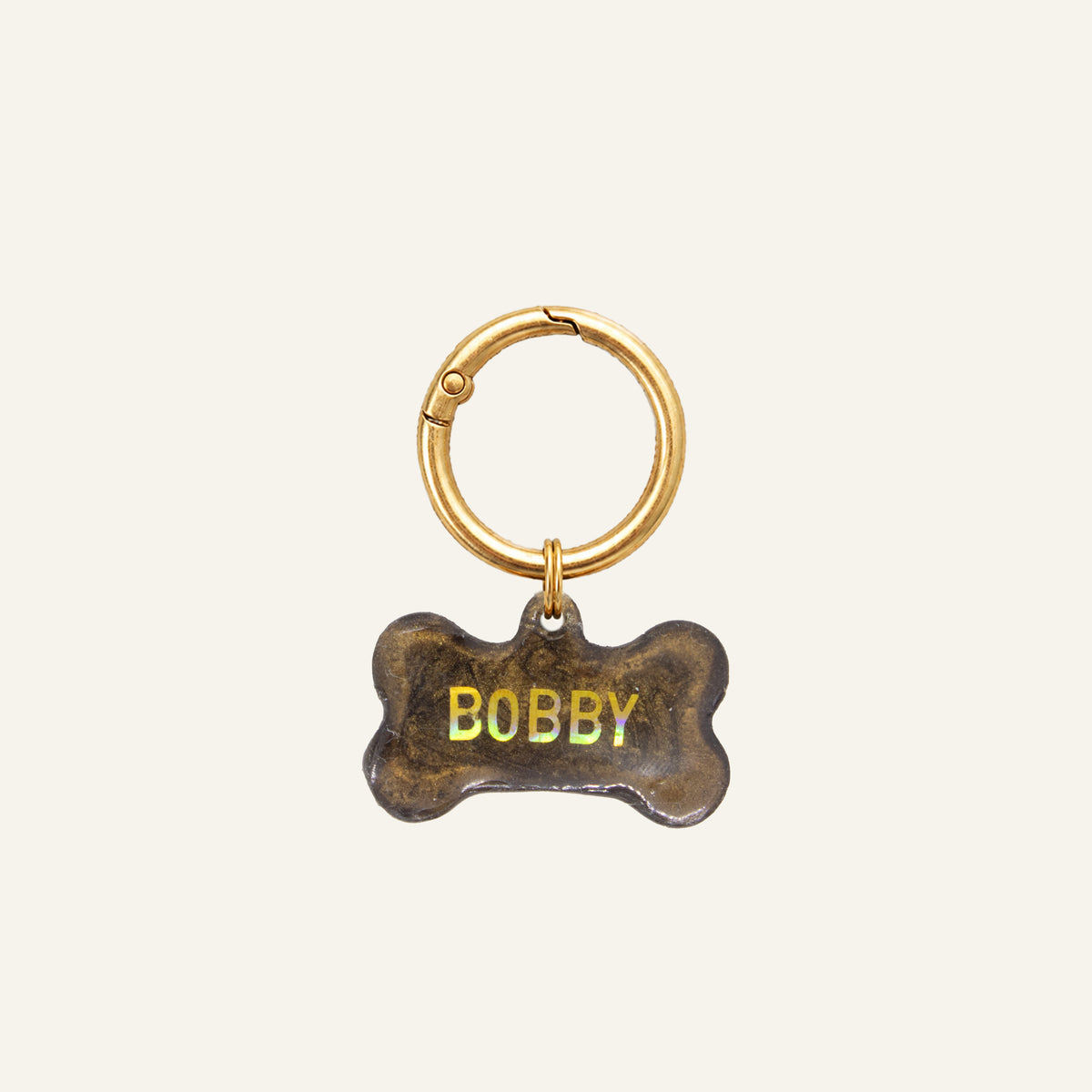 Custom Bone Name Tag - Pearly