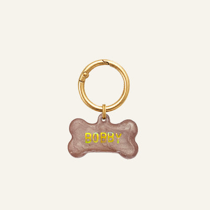 Custom Bone Name Tag - Pearly