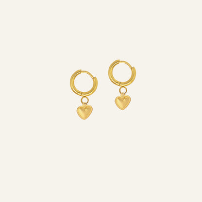 CUSTOM CHARM CREOLEN - GOUD