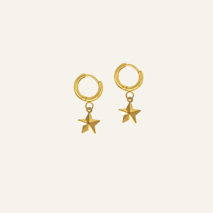 CUSTOM CHARM CREOLEN - GOUD