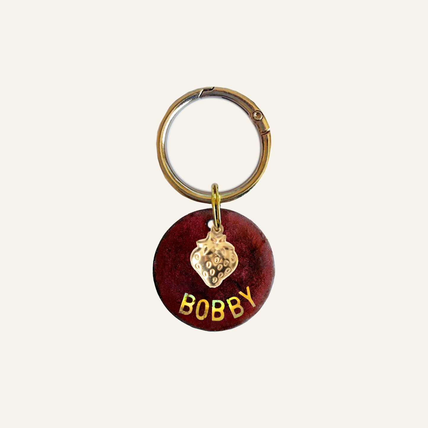 Custom Charm Name Tag