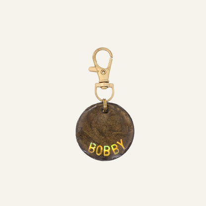 CUSTOM CHARM NAME TAG - GOUD