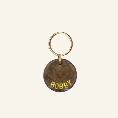 CUSTOM CHARM NAME TAG - GOUD