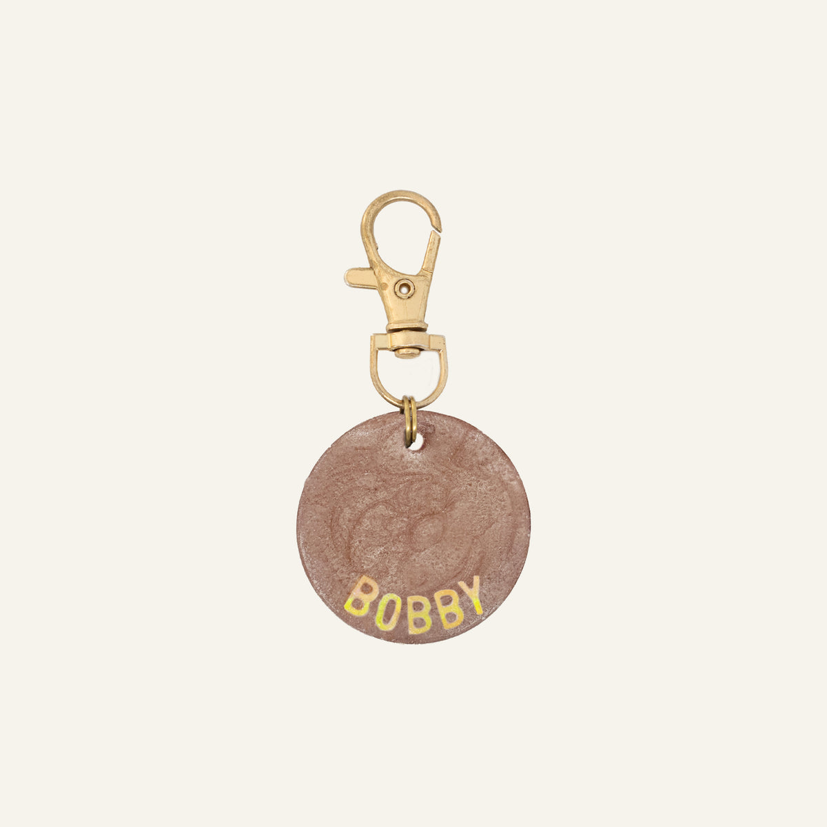 CUSTOM CHARM NAME TAG - GOUD