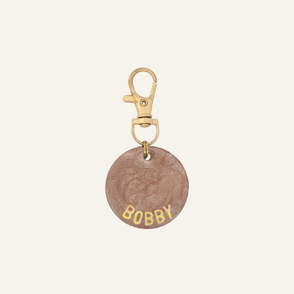 CUSTOM CHARM NAME TAG - GOUD