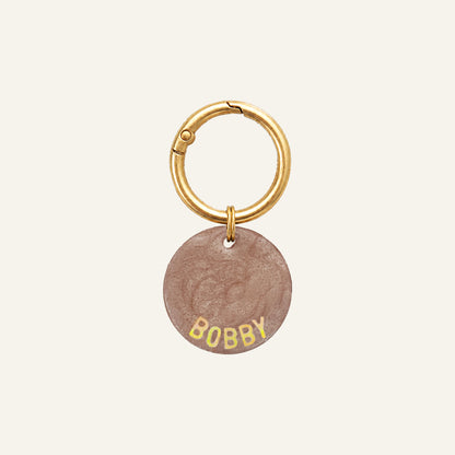 CUSTOM CHARM NAME TAG - GOUD