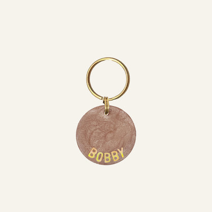 CUSTOM CHARM NAME TAG - GOUD